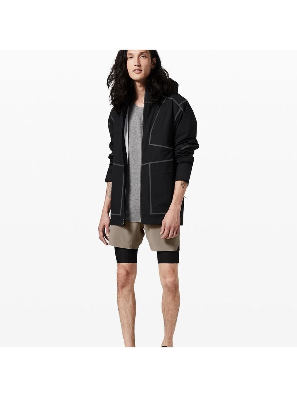 Lululemon Lab Difract Run shorts lined S In VGUC